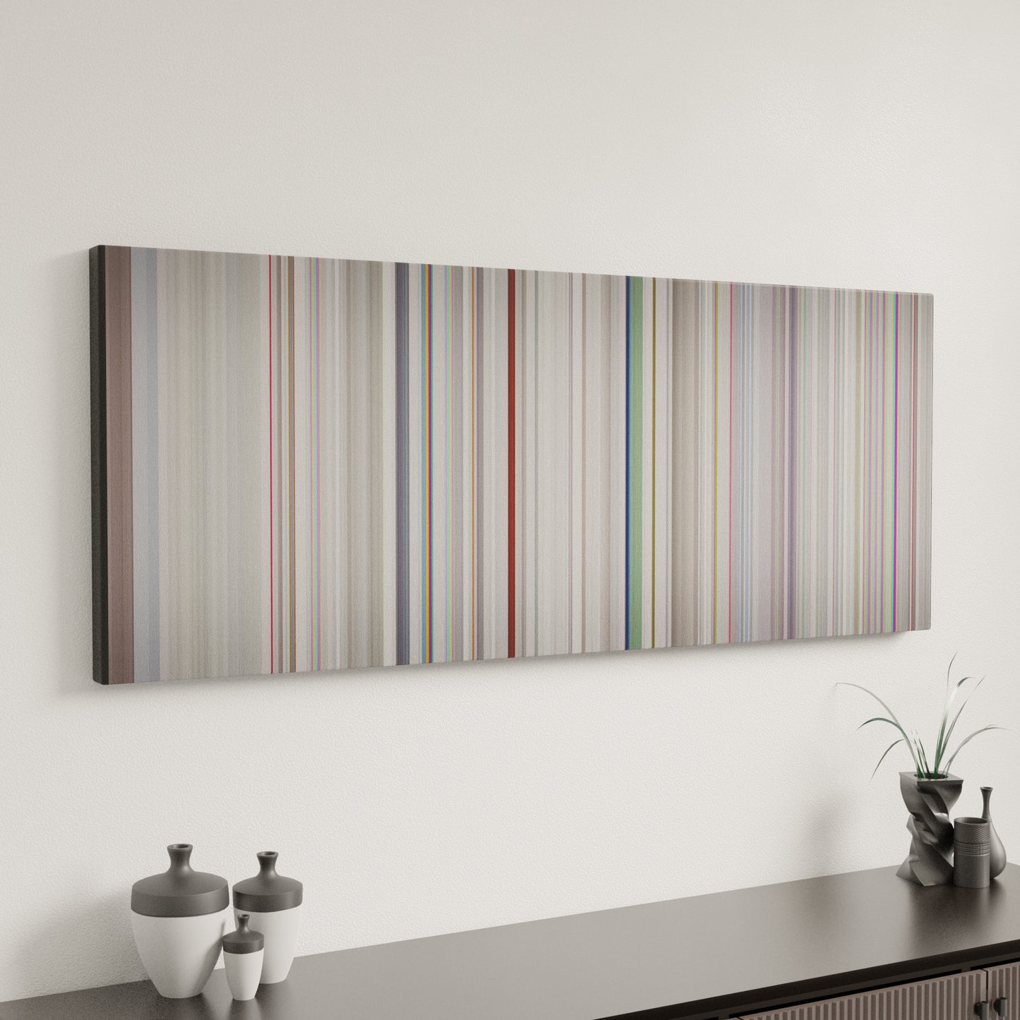 Minimal interior design with Zara-Larsson-Lush-Life Frome on the wall