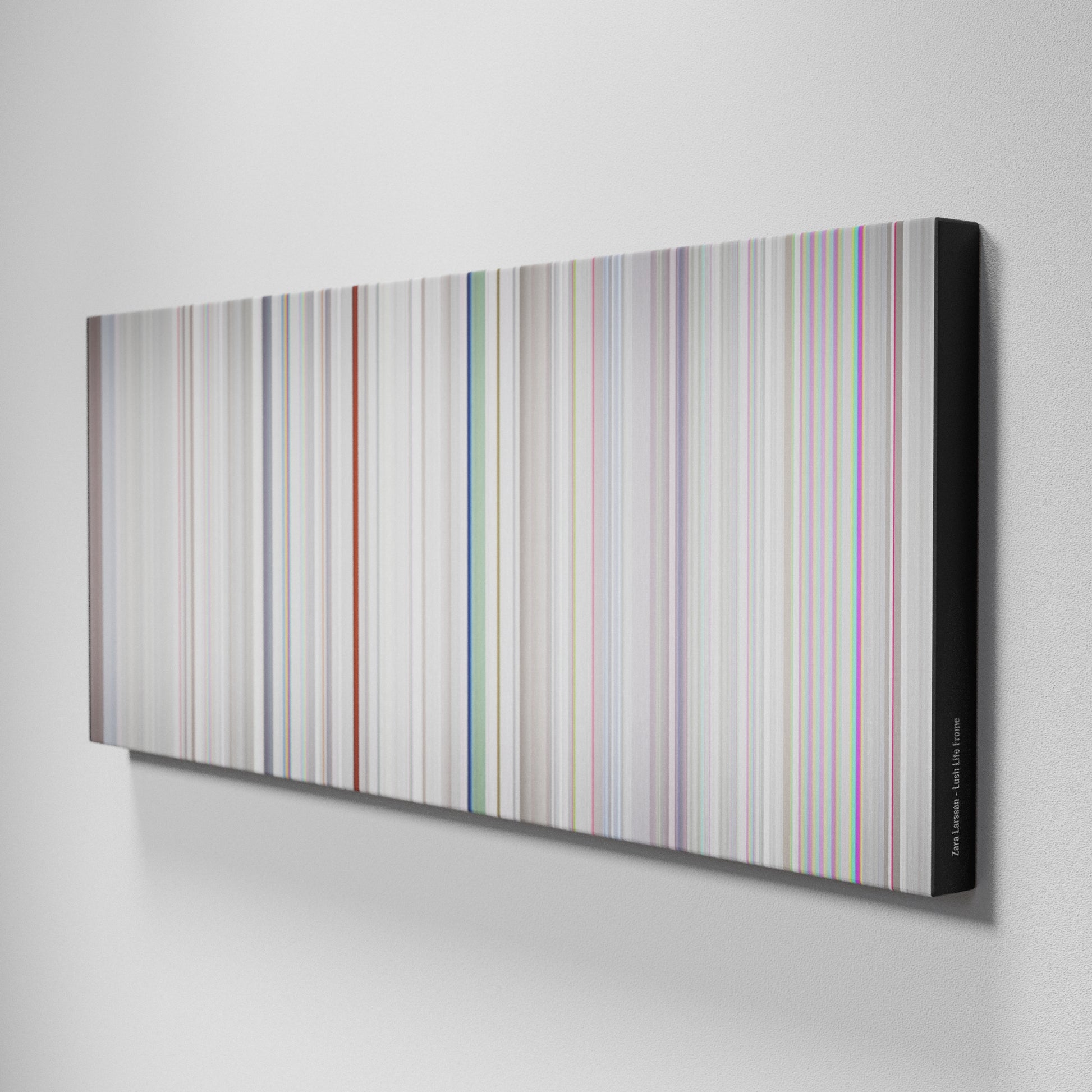 Side view of Buff's of Zara-Larsson-Lush-Life Frome on the wall