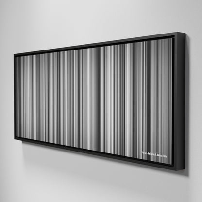 Side view of Framed Buff's of Piso-21-Me-Llamas Frome on the wall