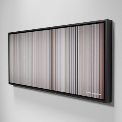 Side view of Framed Buff's of One-Direction-Best-Song-Ever Frome on the wall