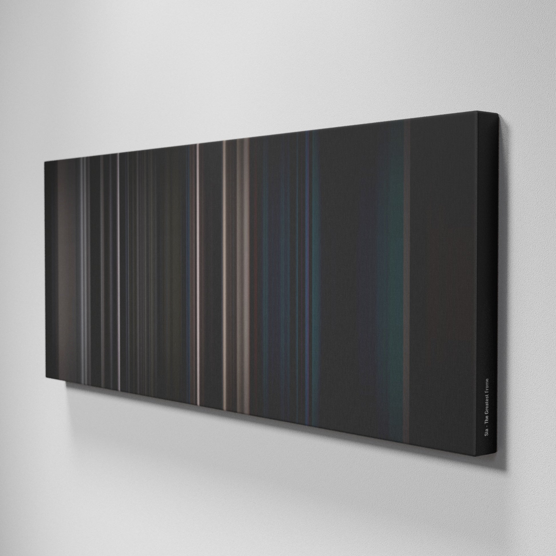 Side view of Buff's of Sia-The-Greatest Frome on the wall