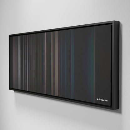 Side view of Framed Buff's of Sia-The-Greatest Frome on the wall