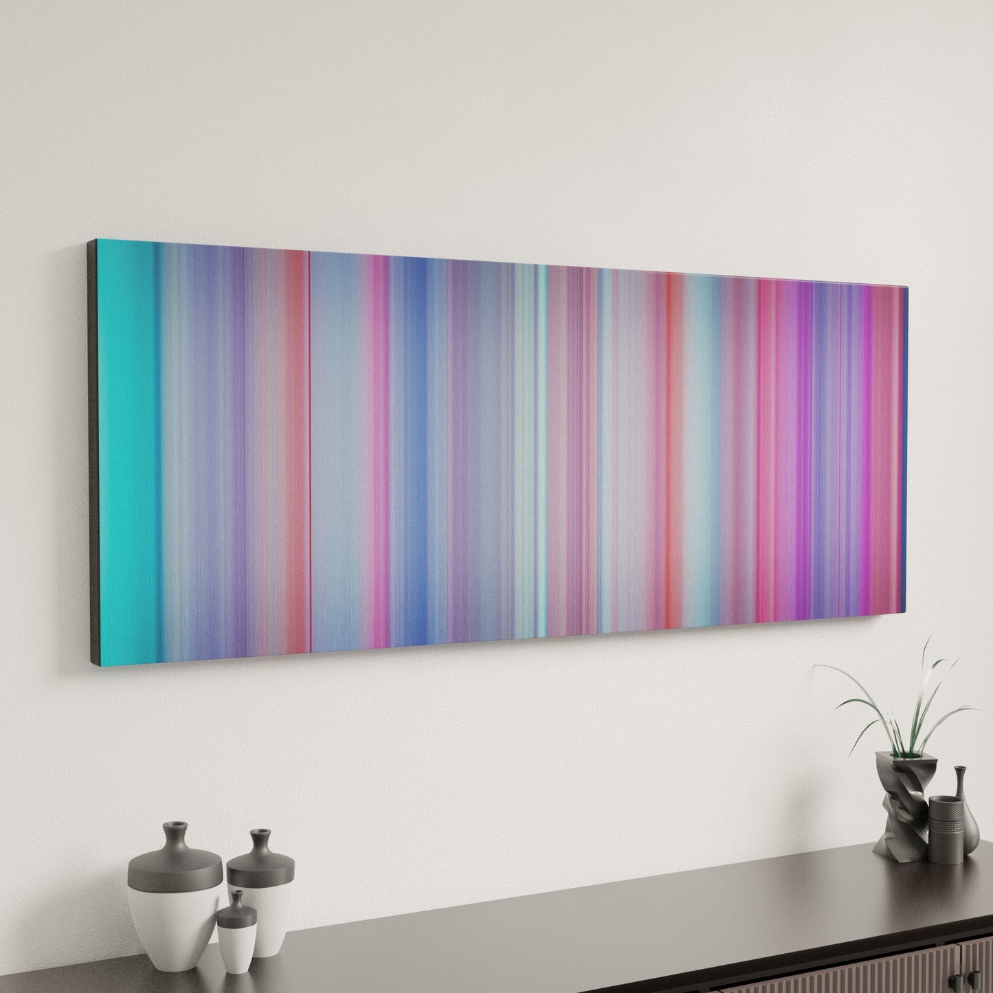 Minimal interior design with Dua-Lipa-IDGAF Frome on the wall