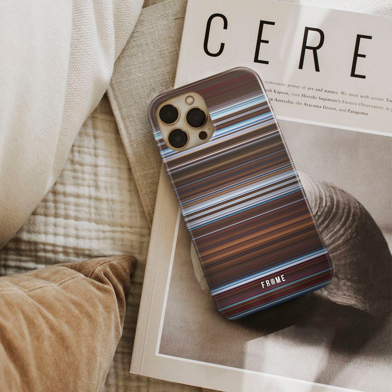 arcangel x sech - sigues con el Frome phone case next to interior items