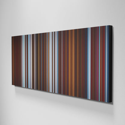 Side view of Basic of Arcangel-x-Sech-Sigues-Con-El Frome on the wall