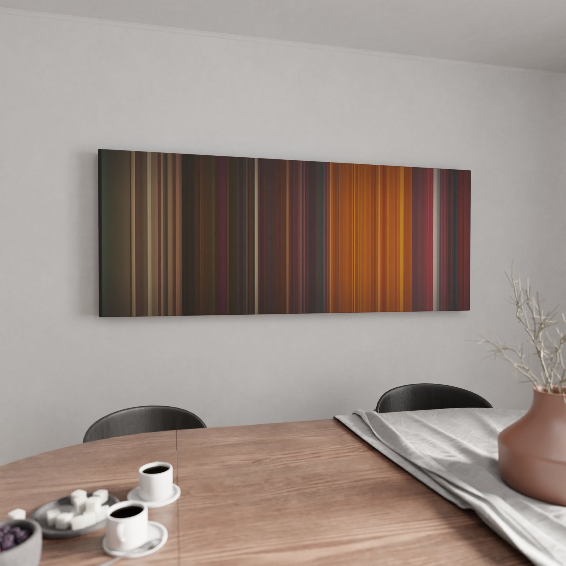 Kitchen with Karol-G-Mi-Cama Frome on the wall