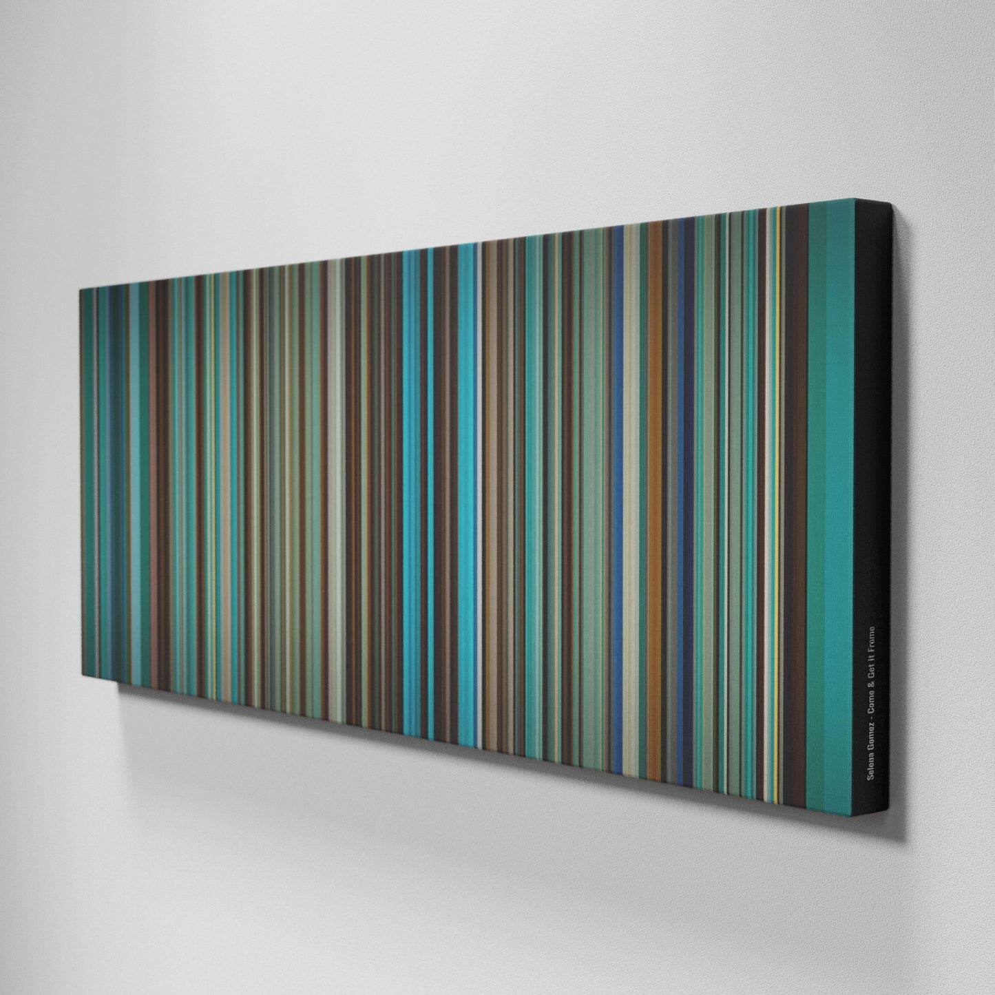 Side view of Buff's of Selena-Gomez-Come--Get-It Frome on the wall