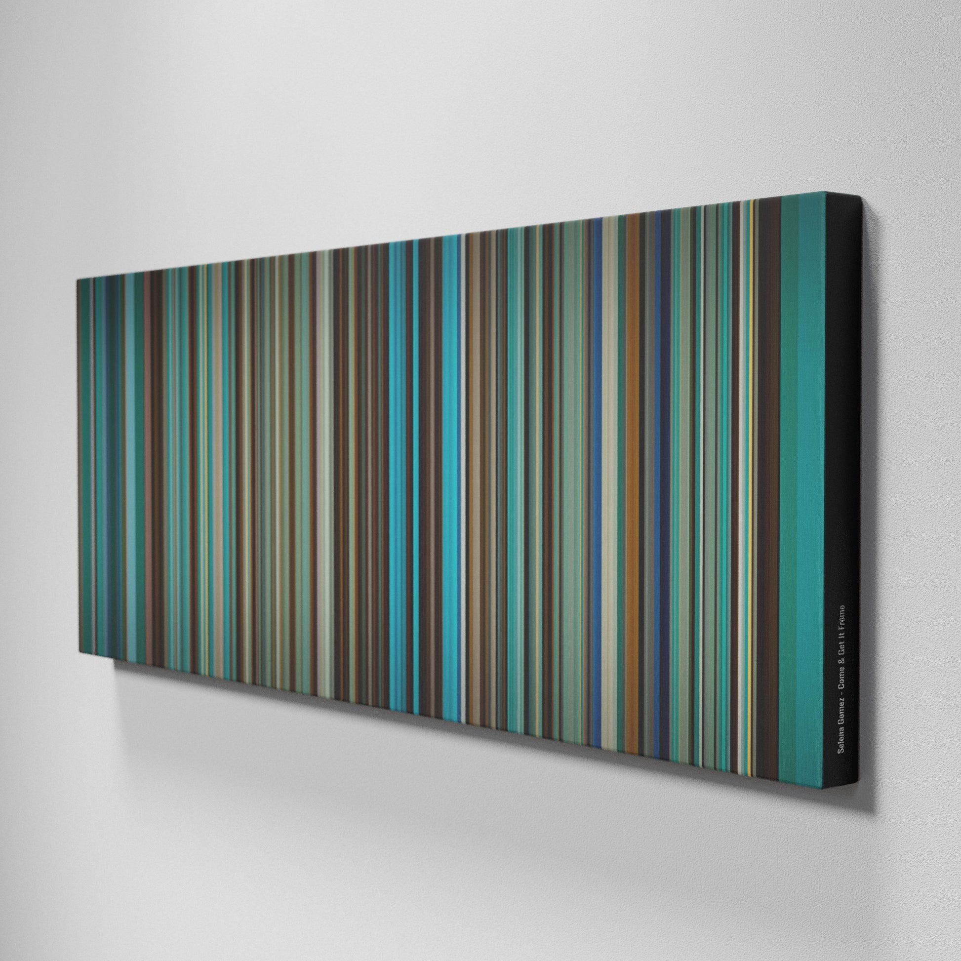 Side view of Buff's of Selena-Gomez-Come--Get-It Frome on the wall