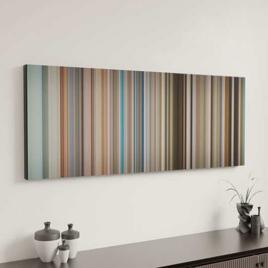 Minimal interior design with Jonas-Blue-Mama Frome on the wall