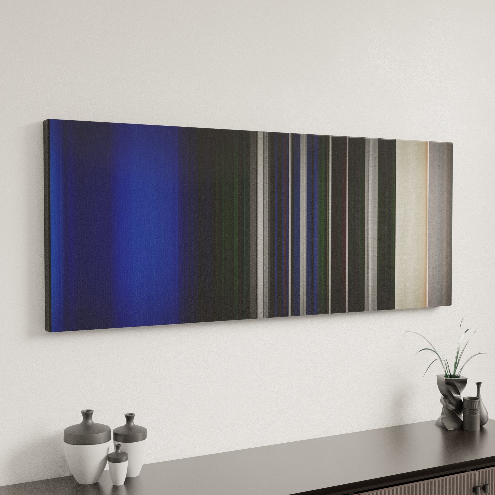 Minimal interior design with The-Weeknd-Call-Out-My-Name Frome on the wall