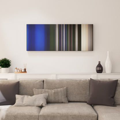 Living room interior with The-Weeknd-Call-Out-My-Name Frome on the wall