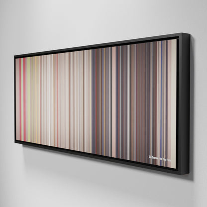 Side view of Framed Buff's of One-Direction-One-Thing Frome on the wall