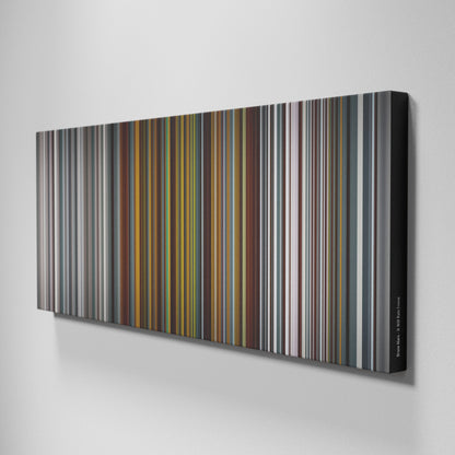 Side view of Buff's of Bruno-Mars-It-Will-Rain Frome on the wall