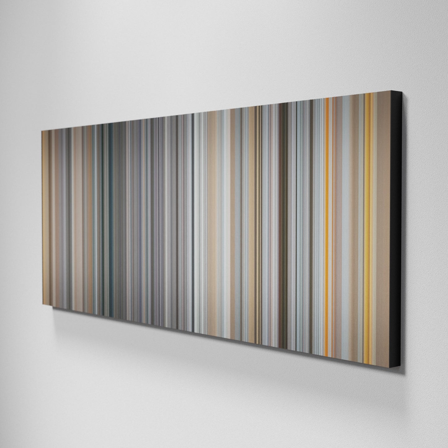 Side view of Basic of Maroon-5-Payphone Frome on the wall