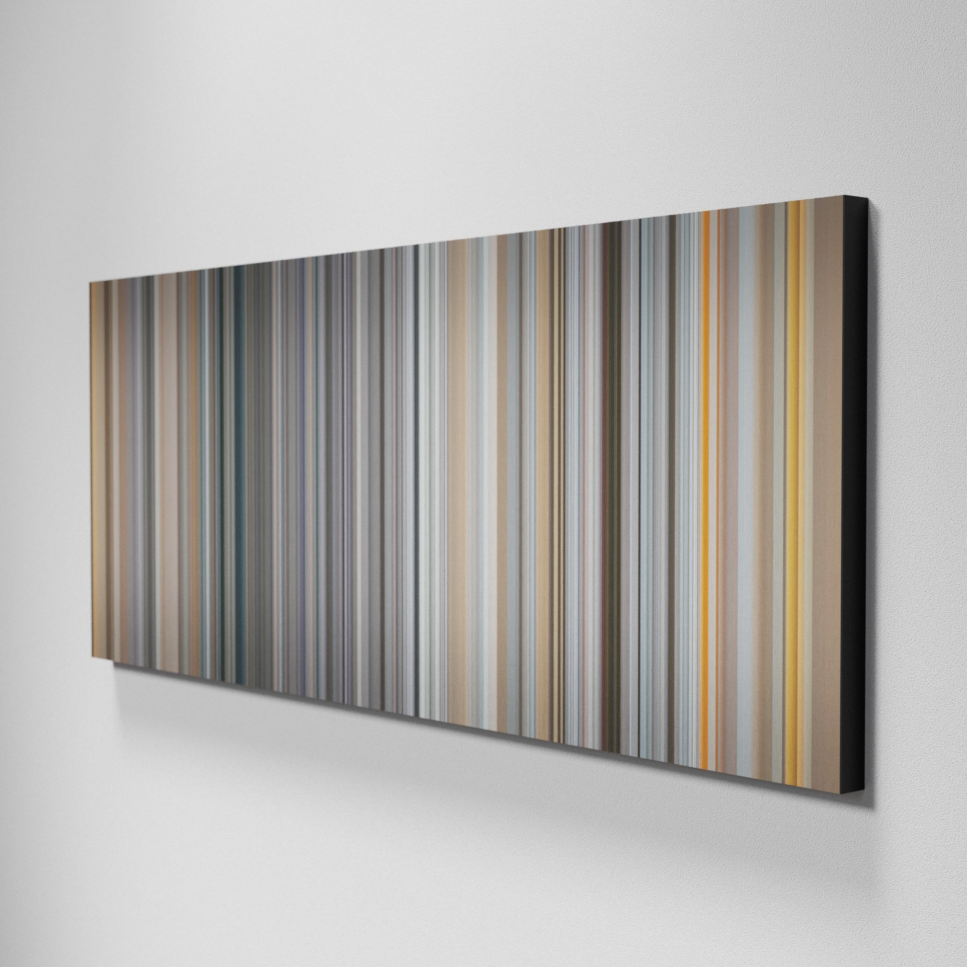 Side view of Basic of Maroon-5-Payphone Frome on the wall