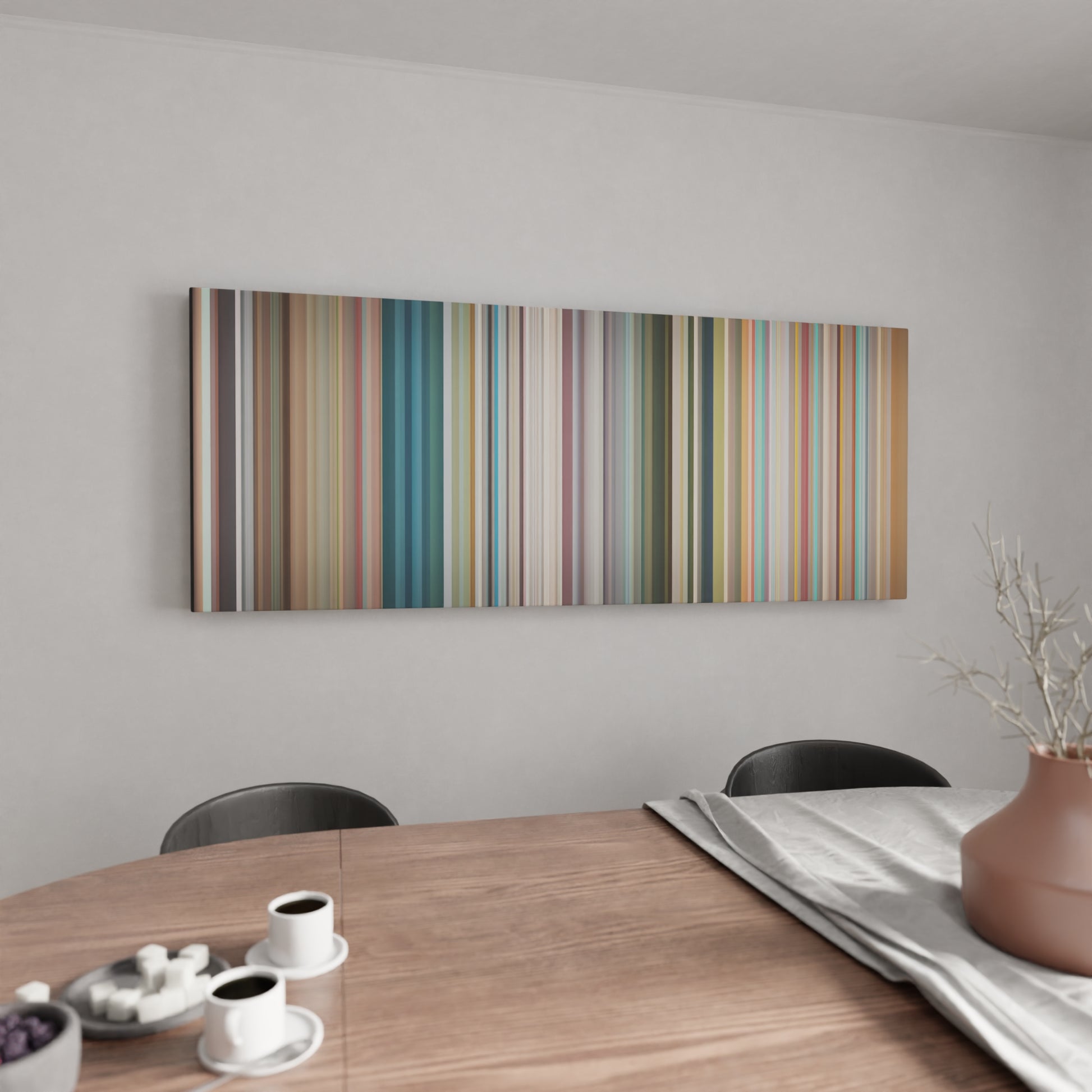 Kitchen with Jonas-Blue-Perfect-Strangers Frome on the wall