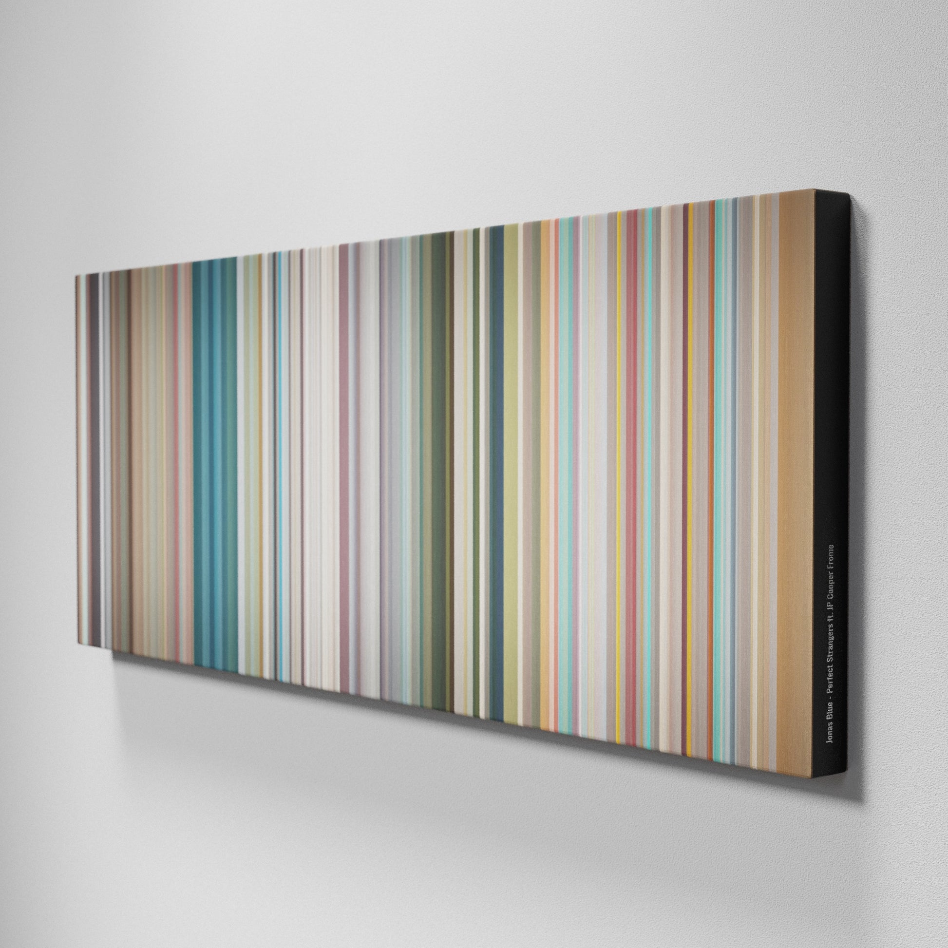 Side view of Buff's of Jonas-Blue-Perfect-Strangers Frome on the wall