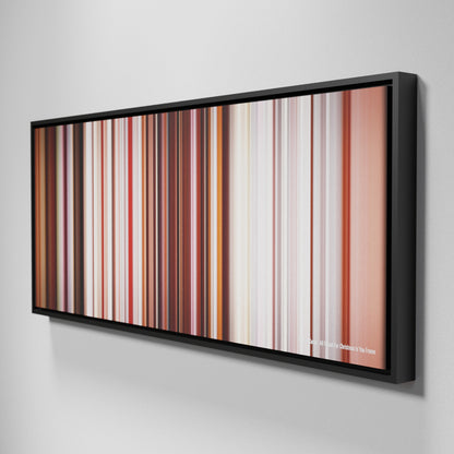 Side view of Framed Buff's of Mariah-Carey-All-I-Want-For-Christmas-Is-You Frome on the wall