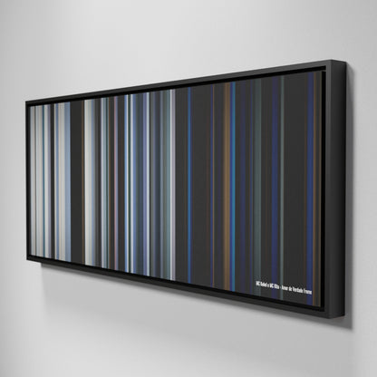 Side view of Framed Buff's of MC-Kekel-e-MC-Rita-Amor-de-Verdade Frome on the wall