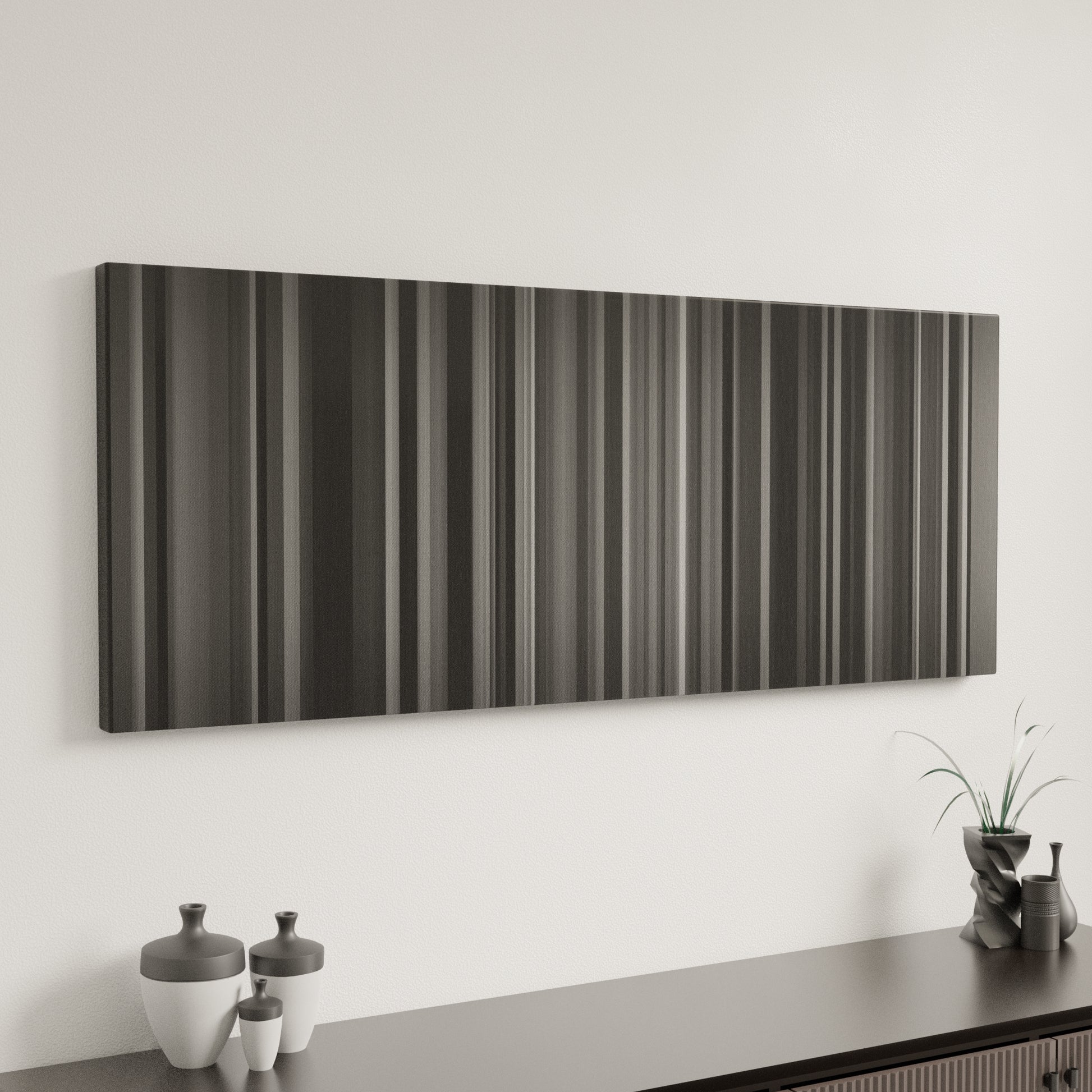 Minimal interior design with Amy-Winehouse-Back-To-Black Frome on the wall