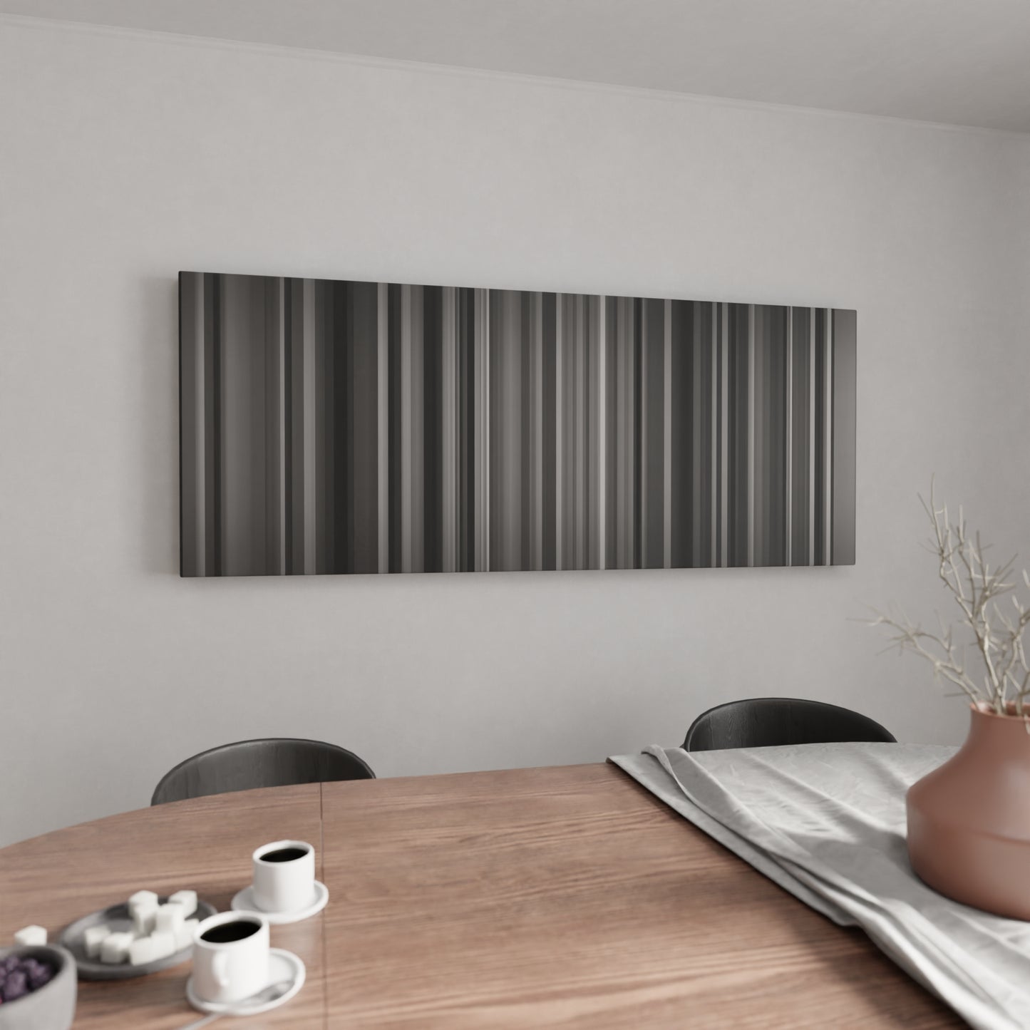 Kitchen with Amy-Winehouse-Back-To-Black Frome on the wall