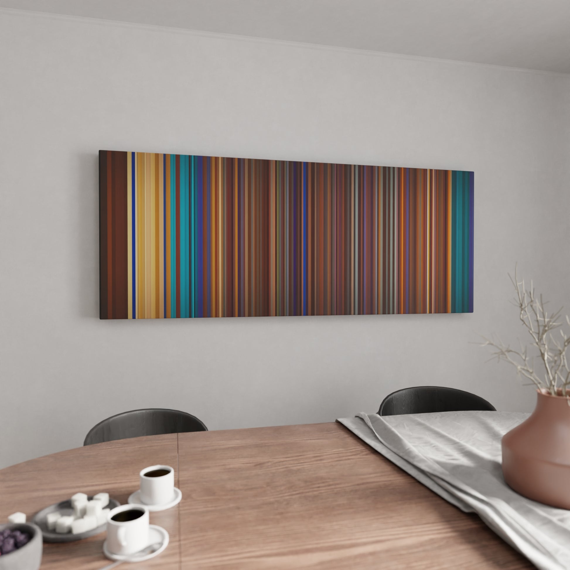 Kitchen with Camilo-Pedro-Capo-Tutu Frome on the wall