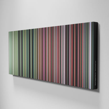 Side view of Buff's of Silvestre-Dangond-Nicky-Jam-Casate-Conmigo Frome on the wall