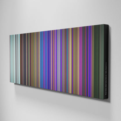 Side view of Buff's of Romeo-Santos-Daddy-Yankee-Nicky-Jam-Bella-y-Sensual Frome on the wall