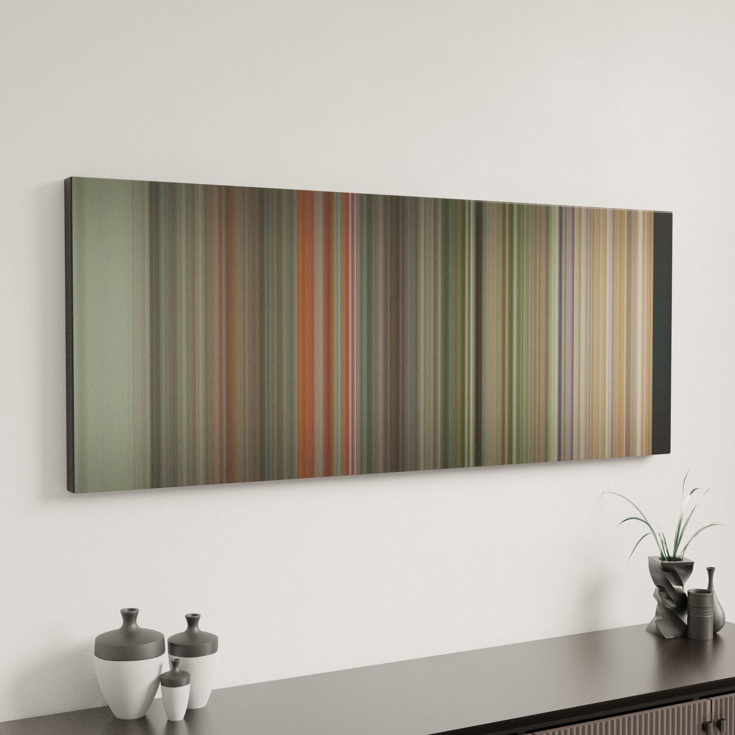 Minimal interior design with Coldplay-A-Sky-Full-Of-Stars Frome on the wall