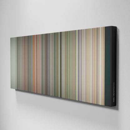 Side view of Buff's of Coldplay-A-Sky-Full-Of-Stars Frome on the wall