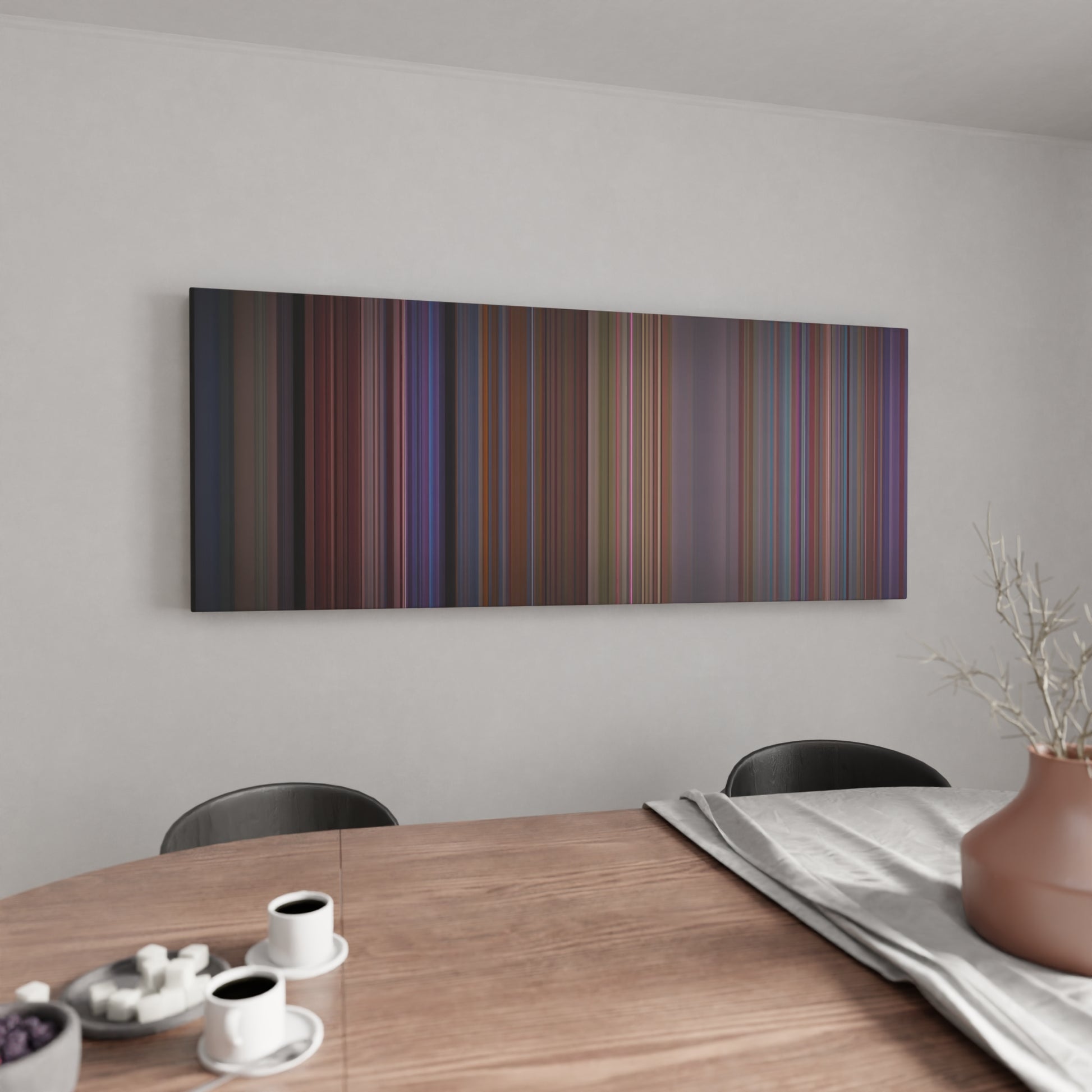 Kitchen with Ariana-Grande-Thank-you-next Frome on the wall