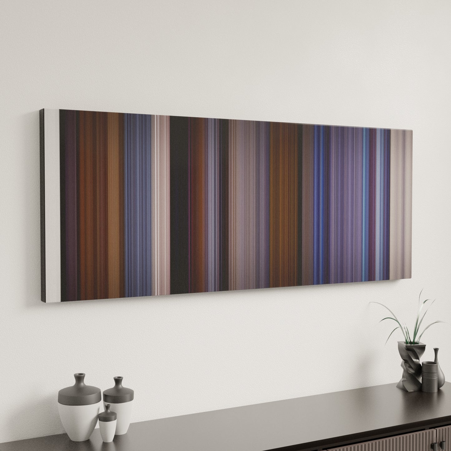 Minimal interior design with BTS-Dope Frome on the wall