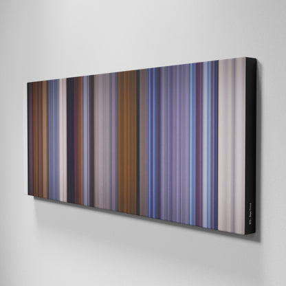 Side view of Buff's of BTS-Dope Frome on the wall