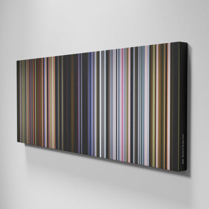 Side view of Buff's of Adele-Set-Fire-To-The-Rain Frome on the wall