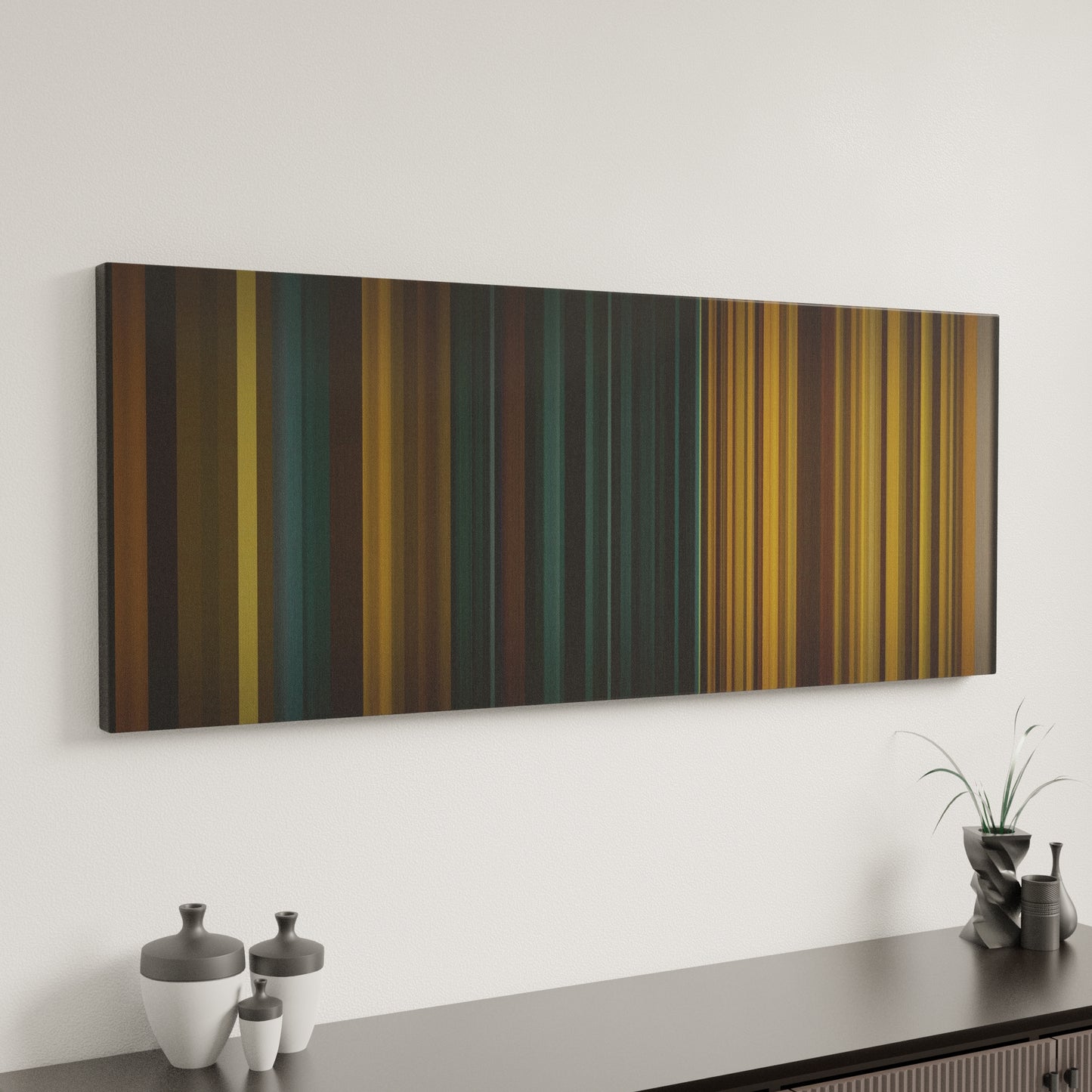 Minimal interior design with 3-Doors-Down-Here-Without-You Frome on the wall