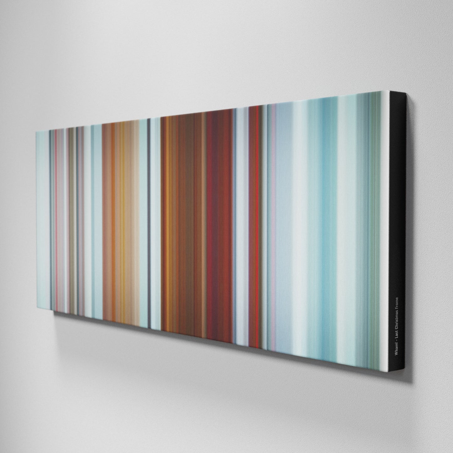 Side view of Buff's of Wham-Last-Christmas Frome on the wall