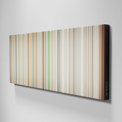 Side view of Buff's of Camilo-Vida-de-Rico Frome on the wall