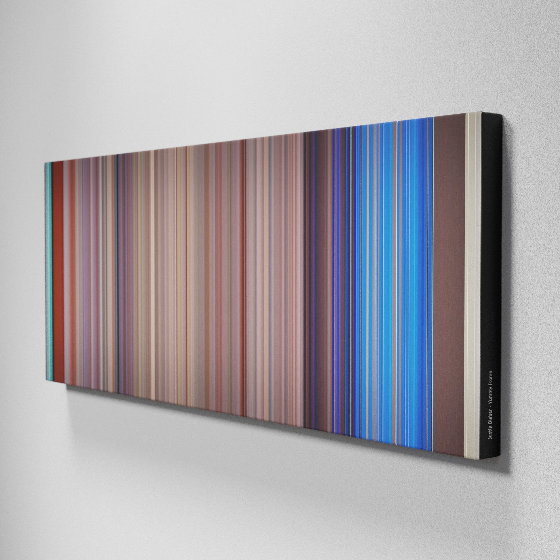 Side view of Buff's of Justin-Bieber-Yummy Frome on the wall