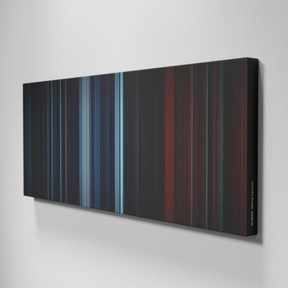 Side view of Buff's of The-Weeknd-Save-Your-Tears Frome on the wall