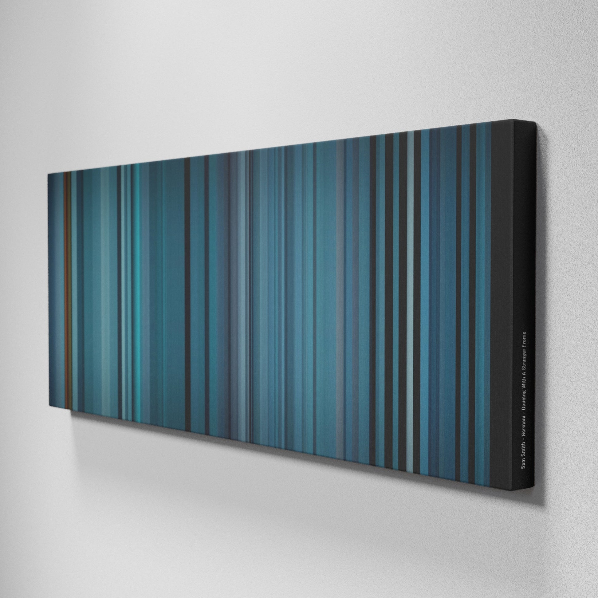 Side view of Buff's of Sam-Smith-Normani-Dancing-With-A-Stranger Frome on the wall