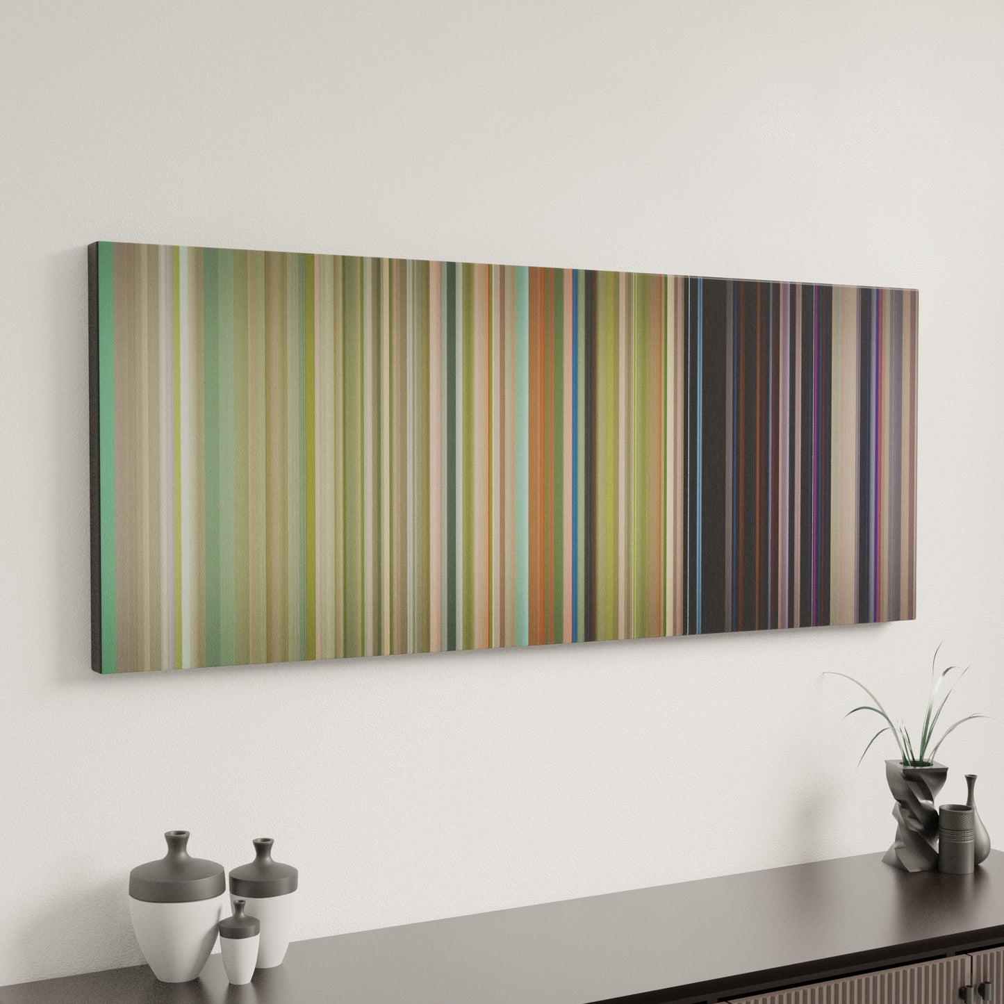 Minimal interior design with Jessie-J-Flashlight Frome on the wall