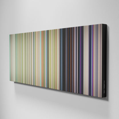 Side view of Buff's of Jessie-J-Flashlight Frome on the wall