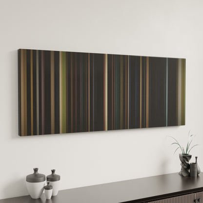 Minimal interior design with Arcangel-Me-Acostumbre Frome on the wall