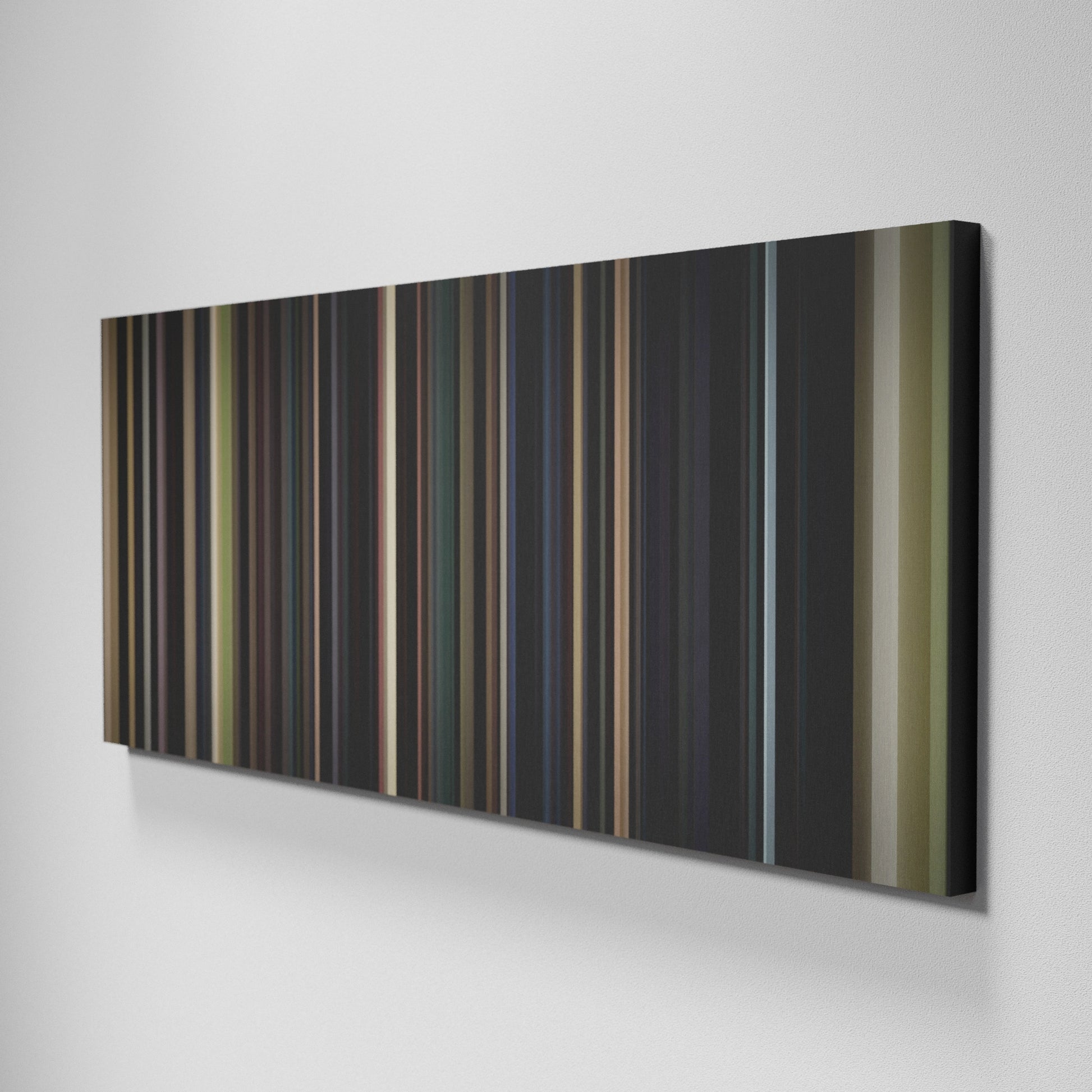 Side view of Basic of Arcangel-Me-Acostumbre Frome on the wall