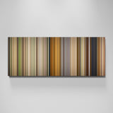 RRR movie canvas wall art - color palette print