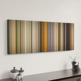 RRR canvas art in modern interior - movie color palette