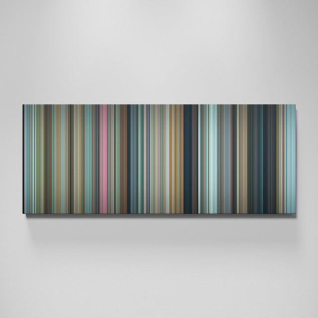 3 Idiots movie canvas wall art - color palette print