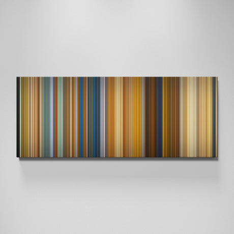 Baahubali 2: The Conclusion movie canvas wall art - color palette print