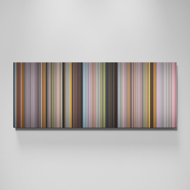 Chennai Express movie canvas wall art - color palette print