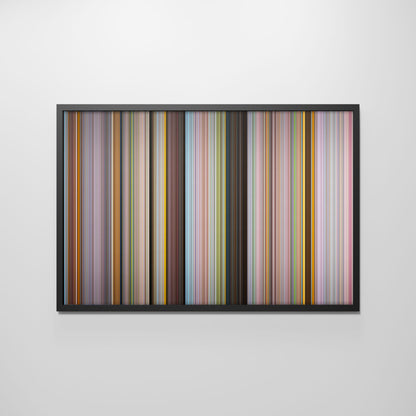 Front view of chennai-express Frome framed poster on the wall